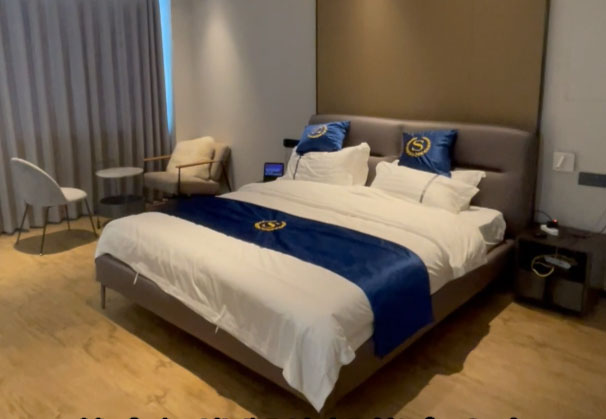 智慧酒店客房智能床、酒店客房智能床、客房智能床